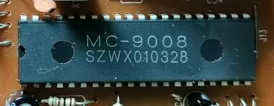 MC-66电子琴主板上的MC-9008音源芯片